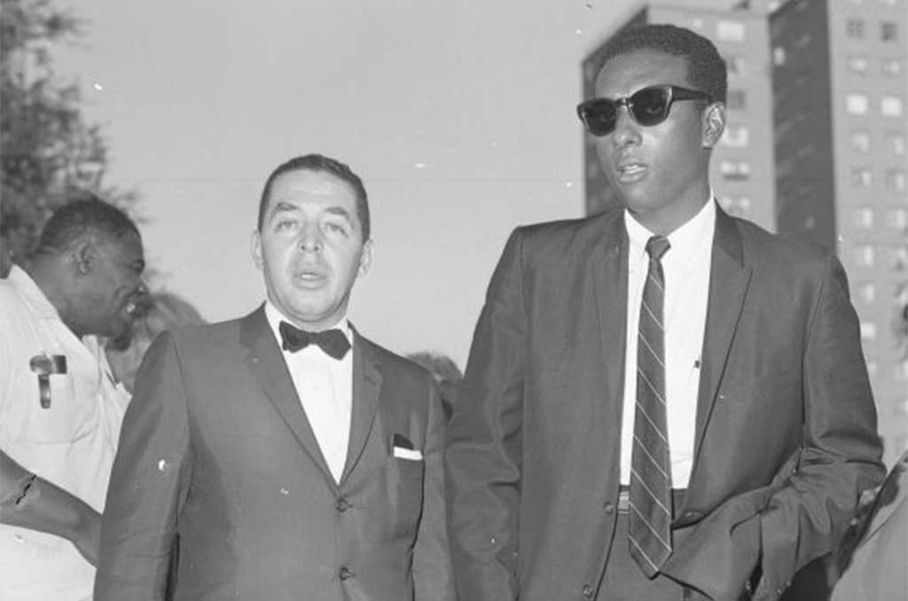 Albert Cleage and Stokely Carmichael (1966)