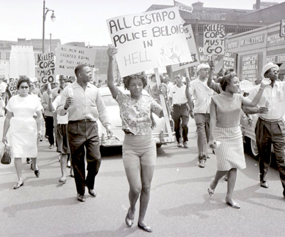 Cynthia Scott Protest, 1963