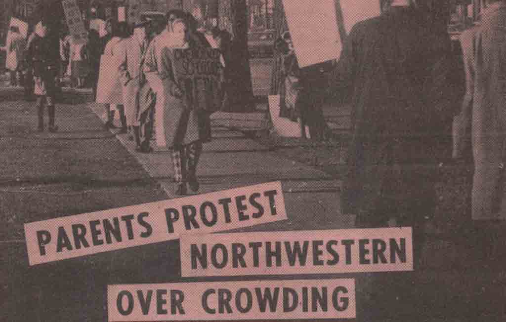 "Parents Protest Northwestern Over Crowding," Illustrated News (1962)