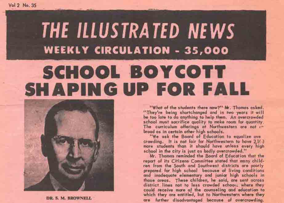 "School Boycott Shaping Up For Fall," Illustrated News (1962)