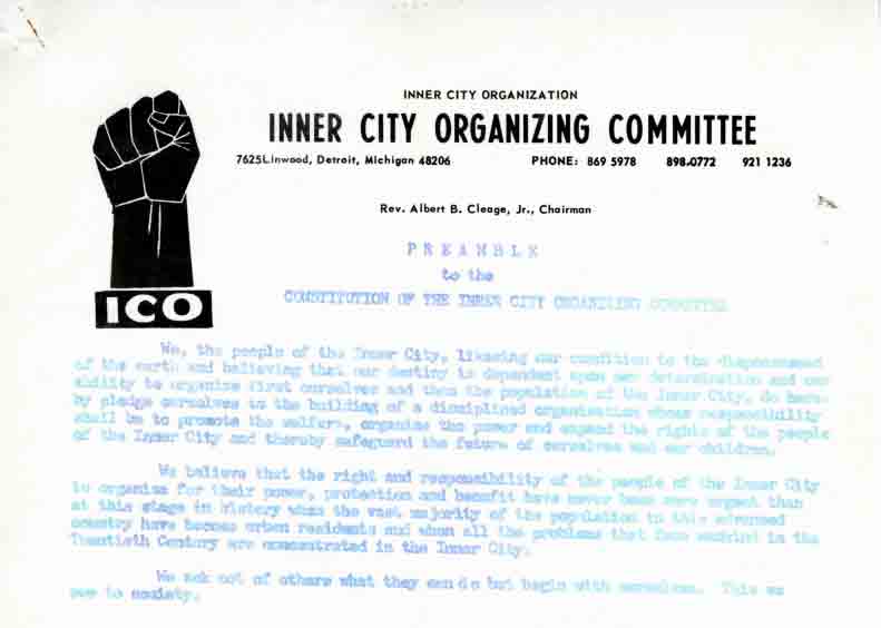 Preamble to the Constitution of the ICOC