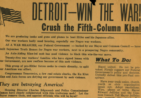 "Detroit - Win The War!" (1942)