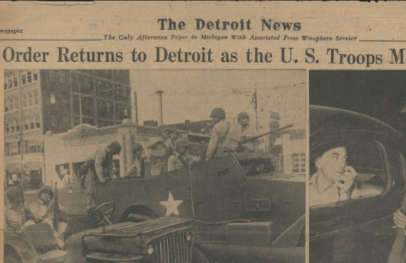 "Order Retuns to Detroit" (1943)