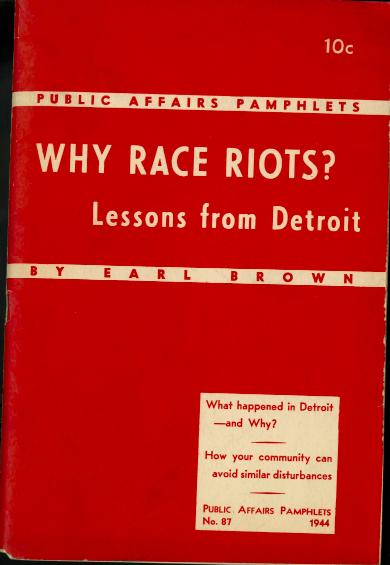 "Why Race Riots?" (1944)