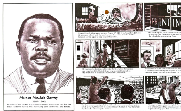 Marcus Garvey Calendar Page