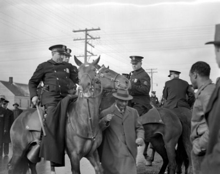 Police at Sojourner Truth Homes (1942)