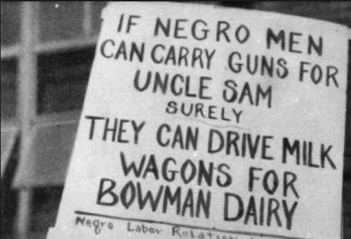 Protesting Racist Hiring Practices (1940s)